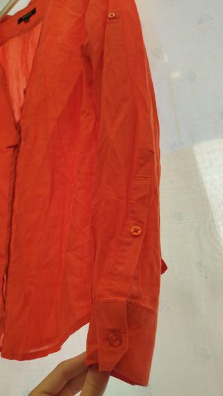 Camisa ANTEA rojo talla 44