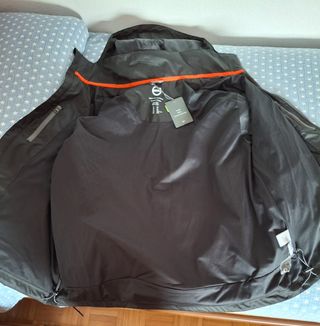 Chaqueta Volvo de camionero negra hombre 