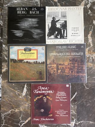 Vinilos Clásicos - 5 LPs