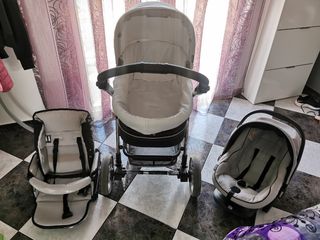 Bebecar: Cochecito bebé 3 piezas