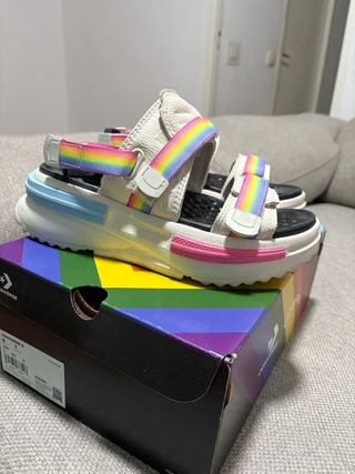 Sandalias Converse Run Star Utility CX Pride 38