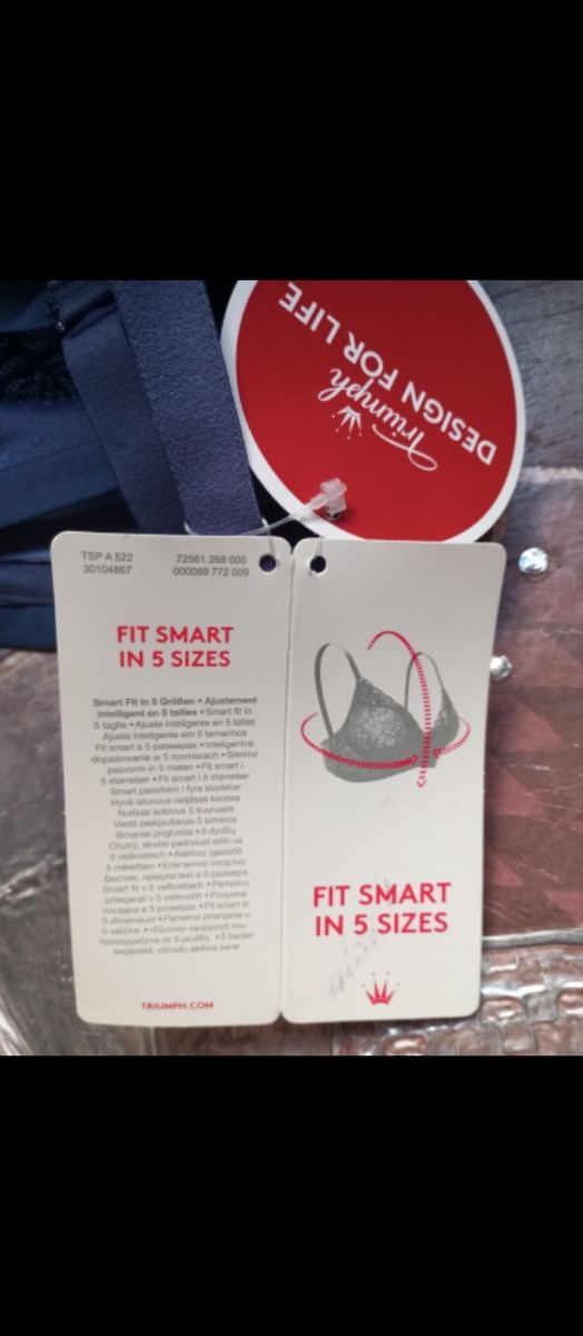 Sujetador Triumph  azul nuevo