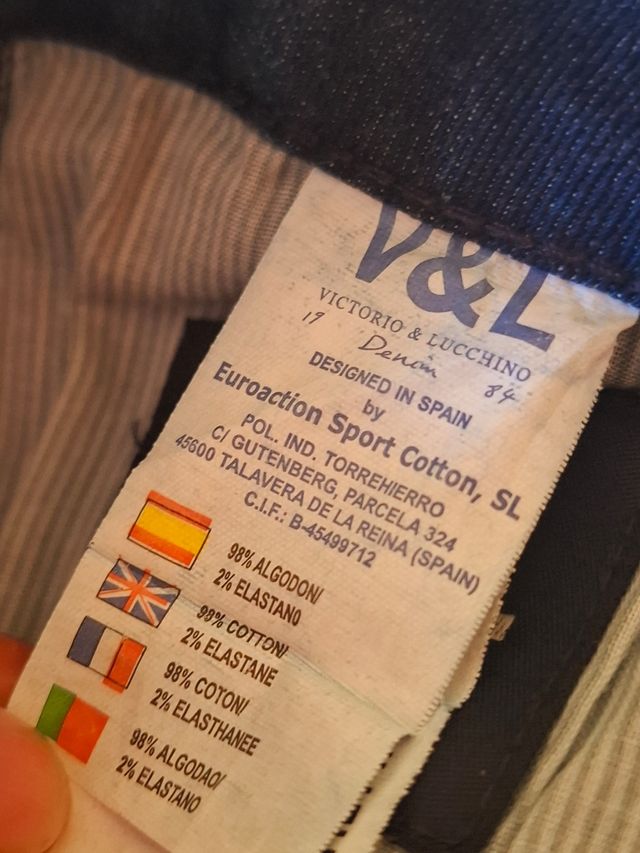 Vaqueros Victorio & Lucchino - Azul