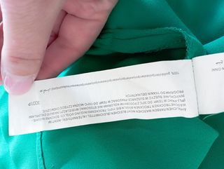 Blusa Sfera verde volantes