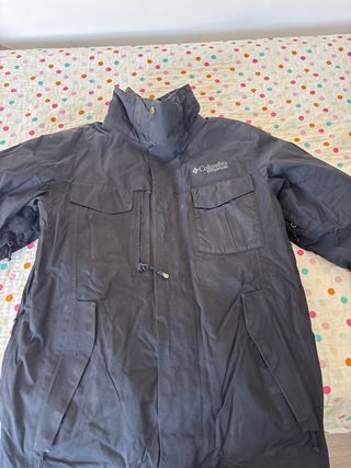 Chaqueta Columbia Titanium negra esquí