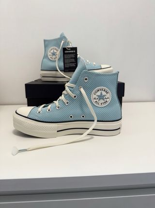 un paio di converse nuove numero 39 Platform