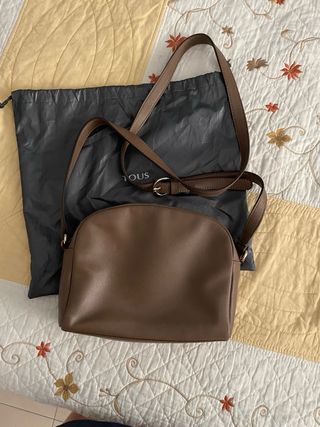 Bolso Tous marrón beige