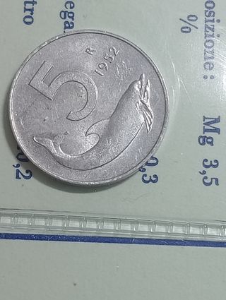 3 Monete Italia 1952