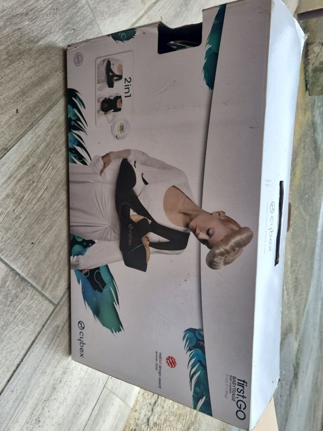 Mochila portabebés FirstGo 2 en 1