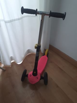 Patinete infantil rosa