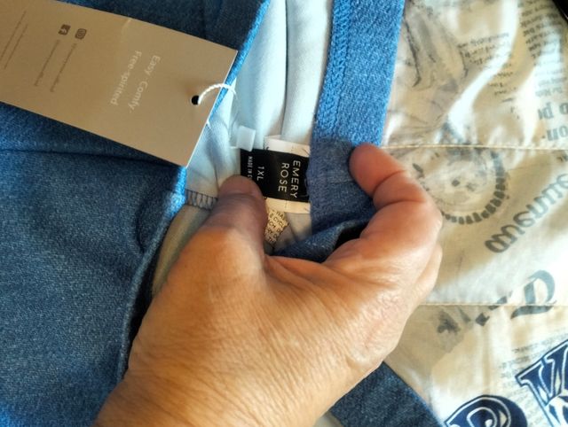 Pantaloni a zampa blu