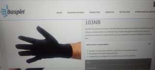 Guantes BASPIN 103-NB Talla 9