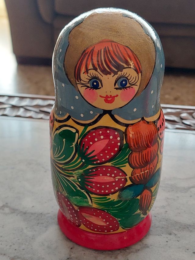 Matriuskas 5 muñecas madera pintadas