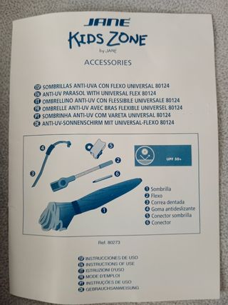 SOMBRILLA CARRITO BEBÉ JANÉ