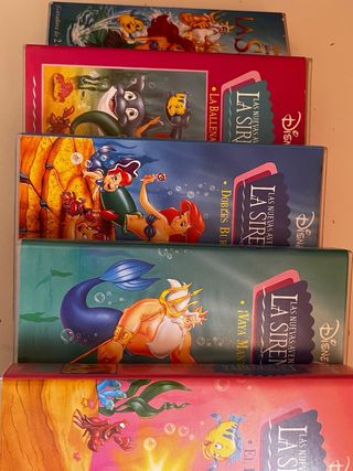 Colección La Sirenita VHS Las aventuras de Disney