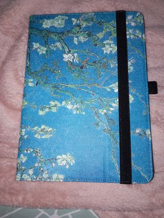 ( NUEVO ) FUNDA TABLET FLORES DE JAPON
