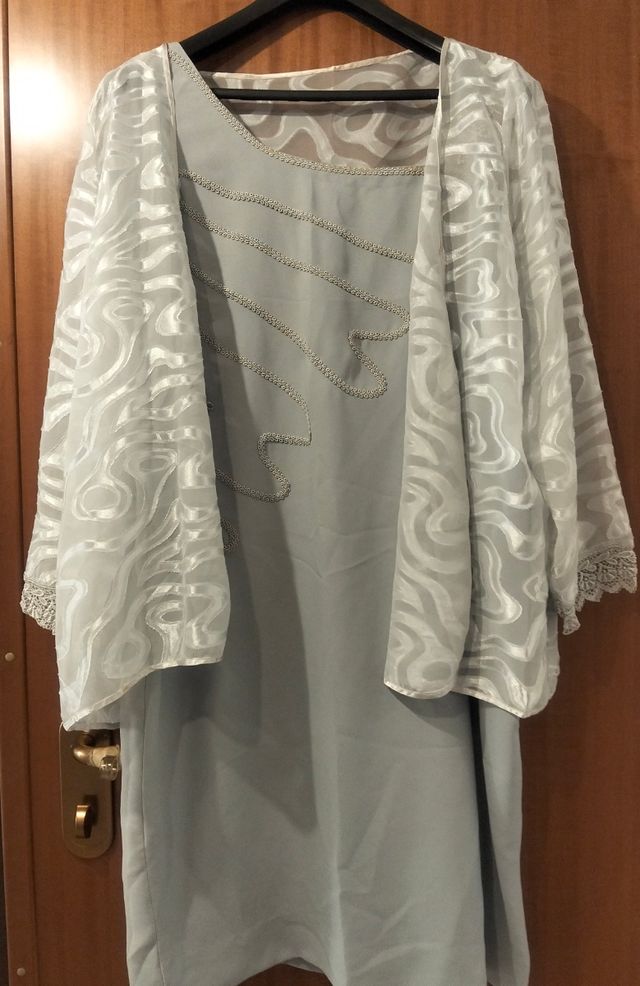 Vestito cerimonia azzurro