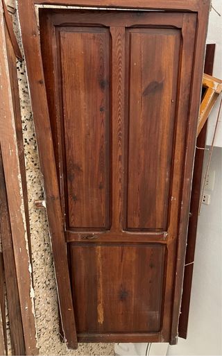 Puerta madera antigua