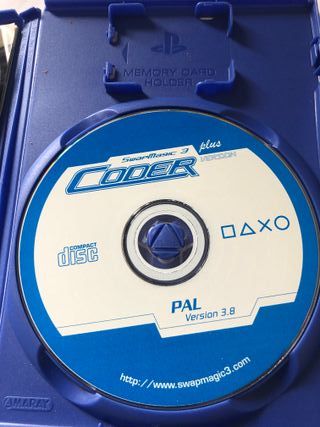 PlayStation 2 negra, + CODER