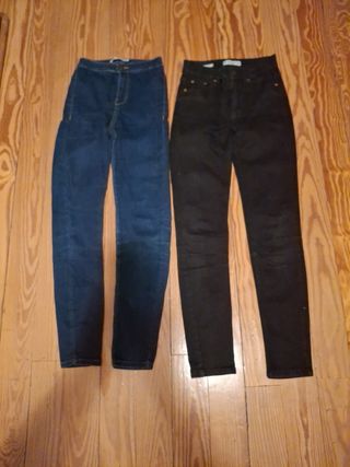 Vaqueros Talla 34 y 11-13 años.