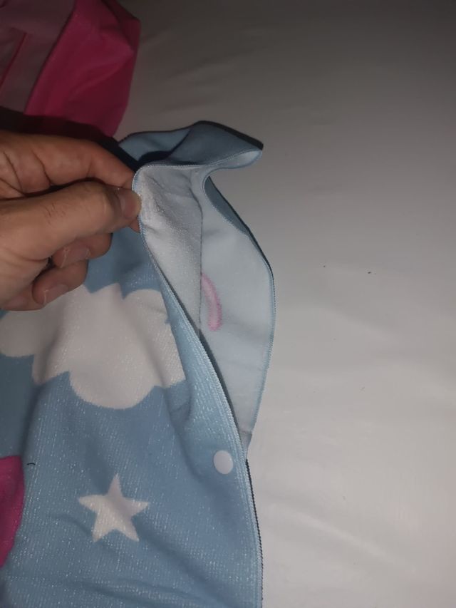 Albornoz Poncho piscina ducha. Unicornio Niña