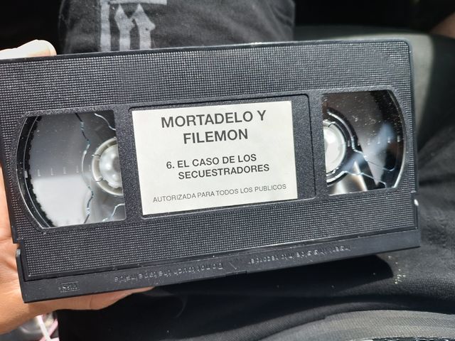 VHS Mortadelo y Filemón 6: Secuestradores