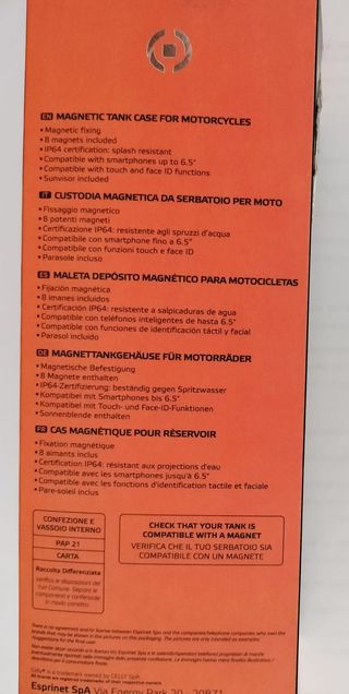 Soporte magnético de teléfono para moto