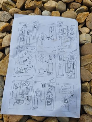 Farolas jardín - metal, negras