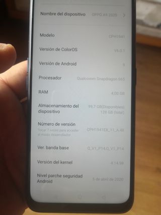 Oppo A9 128gb - Azul/Verde