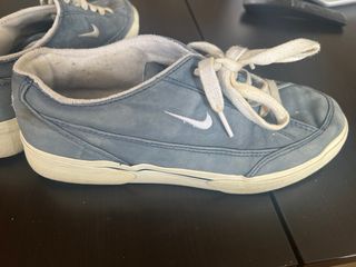 Zapatillas Nike azules retro talla 38, ante