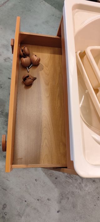 Cambiador bebé con cajones