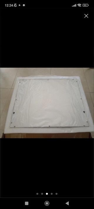 Espejo maquillaje con luz LED 50x40cm