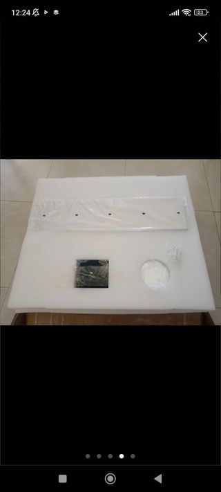 Espejo maquillaje con luz LED 50x40cm