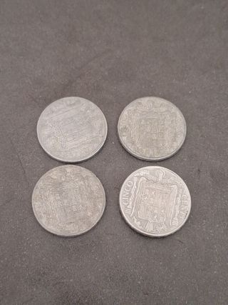 1.20 Lote 4mon 5cts España Francisco Franco 1941