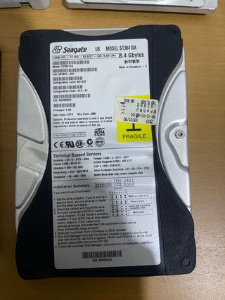 Discos duros IDE/PATA antiguos VARIAS MARCAS