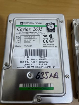 Discos duros IDE/PATA antiguos VARIAS MARCAS