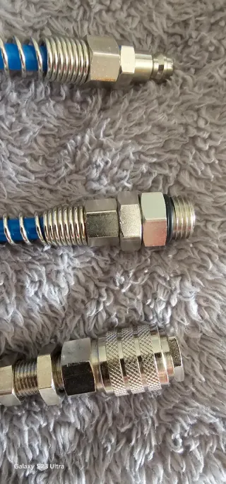 Manguera espiral aire comprimido