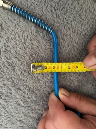 Manguera espiral aire comprimido