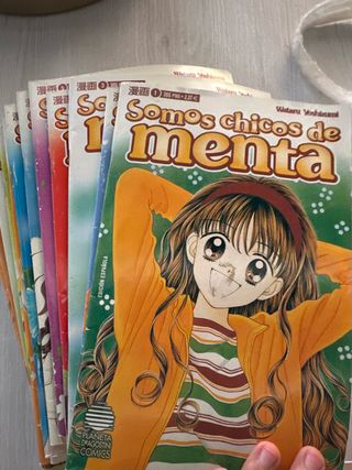 comics somos chicos de menta