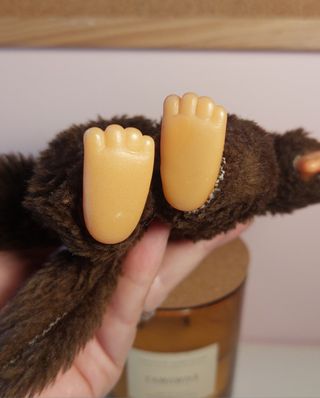 Monchichi años 70 - Mono marrón