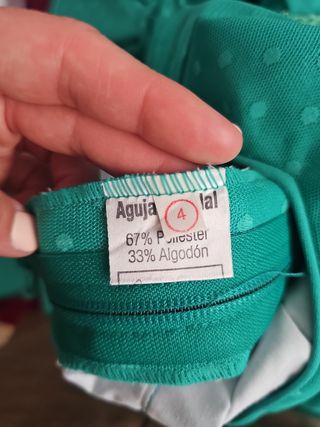 Vestido niña flamenco turquesa