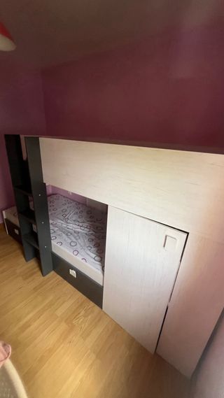 Cama tres juvenil e infantil