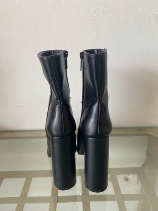 Botas de plataforma negras