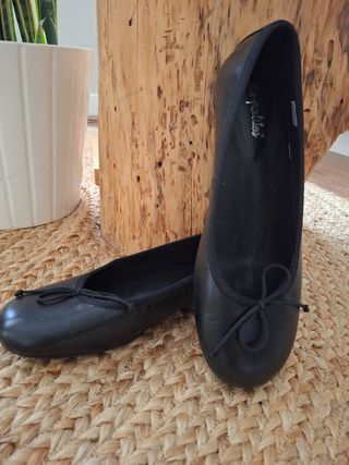 Manoletinas marrones mujer Zapatillas