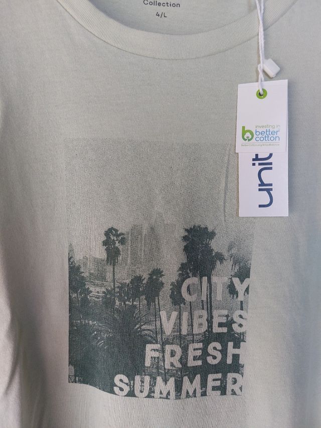 Camiseta manga corta hombre.