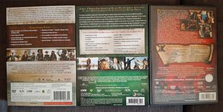 Piratas del Caribe (DVD) 1,2,3
