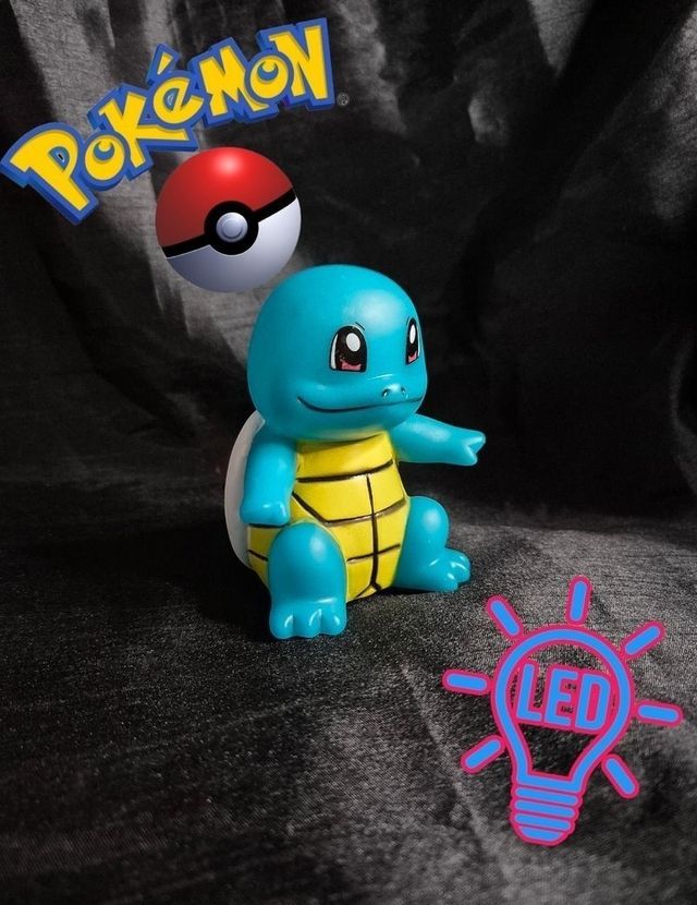 Lampara led de Noche Pokémon Squirtle