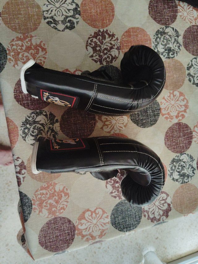 Guantillas boxeo para golpear saco