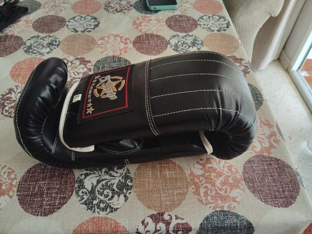 Guantillas boxeo para golpear saco