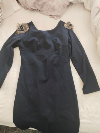 Vestido Negro Fiesta Talla M